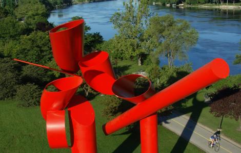 Rockford Symbol Sculpture