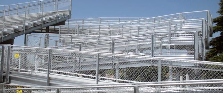 Bleacher Ramp Wheelchair Accessibility | Compliance | Southern Bleacher Inc.
