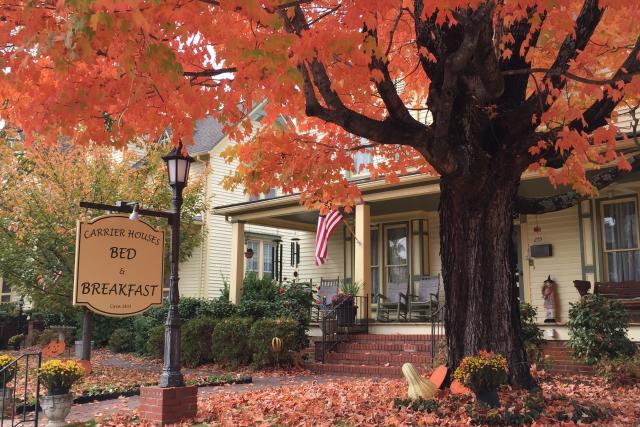 Carrier House B&B Fall Getaway