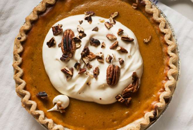 Apple Butter Pumpkin Pie