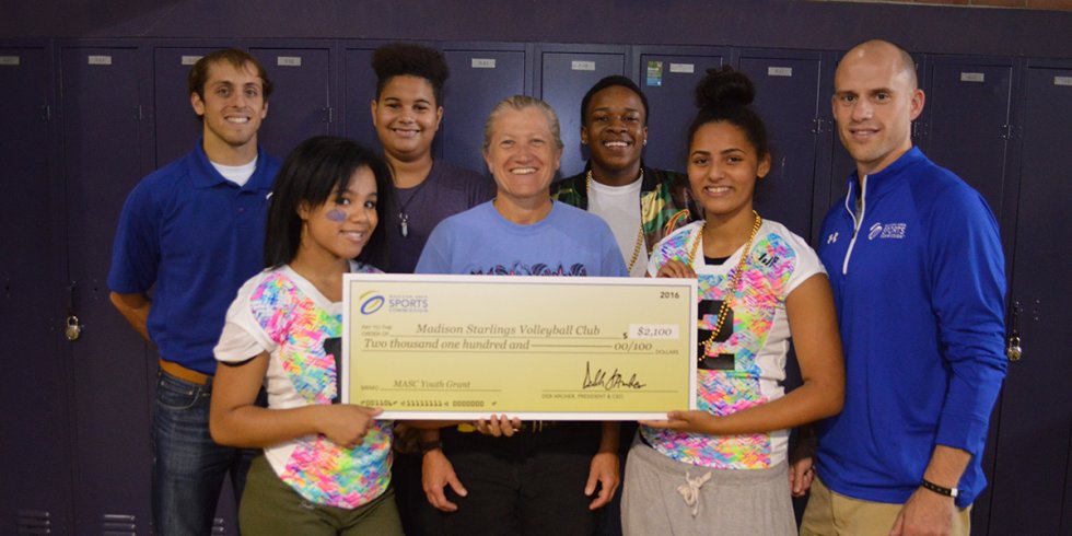 MASC Youth Grant 2016 Winner: Madison Starlings Volleyball Club