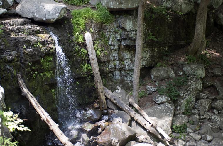 Ringing Rocks County Park Waterfall Ringing Rocks County Park Waterfall