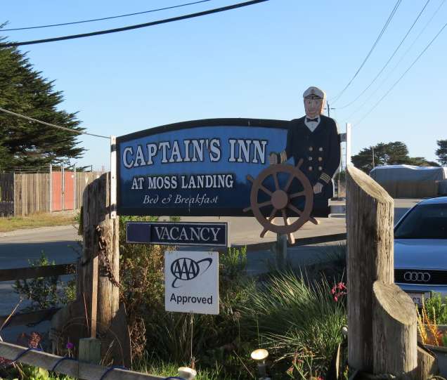 Staycation at the Captain’s Inn in Moss Landing