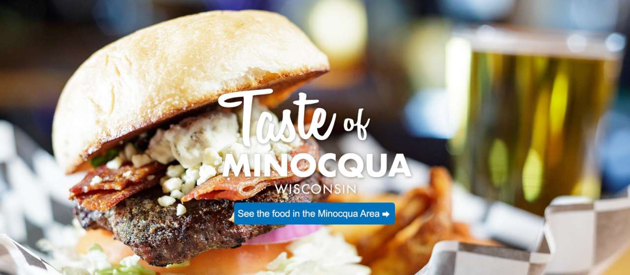 Water Front Dining In Minocqua Wi On The Taste Of Minocqua Burger