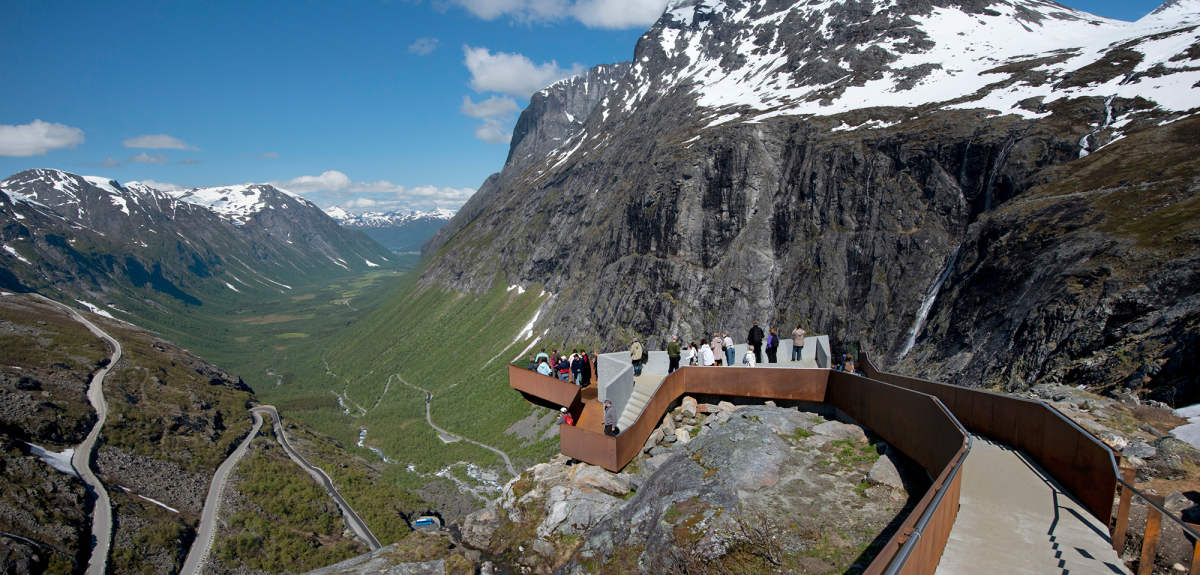 Le Nord Ouest Molde And Kristiansund Trollstigen And La Route De Latlantique Le Portail 2713