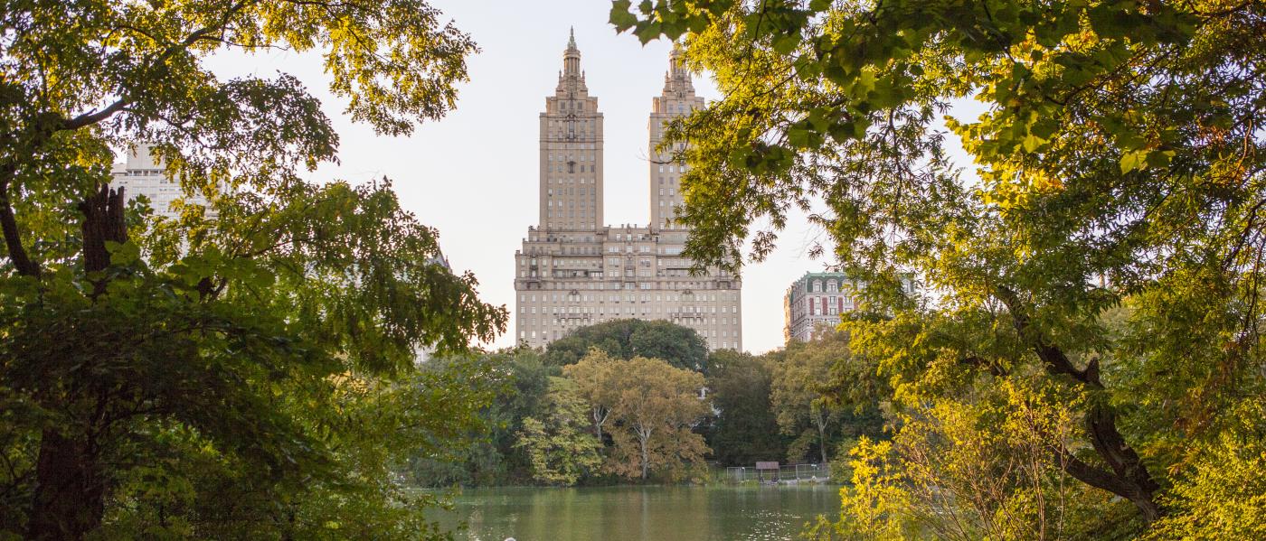 Central Park, Foilage, Lake