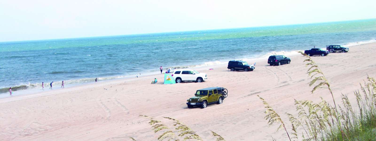 Driving On The Beach Outer Banks North Carolina