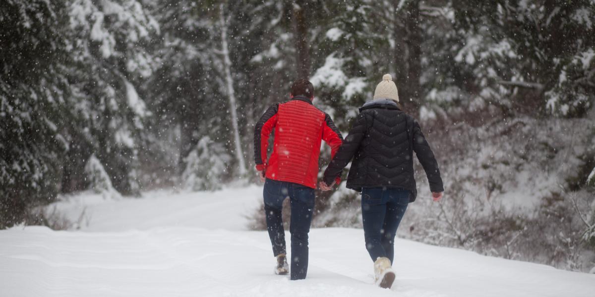 Couple in the Snow