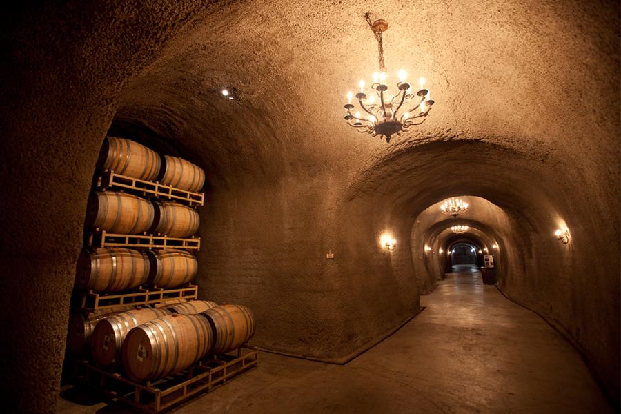 wine cellar tours napa