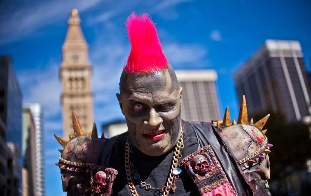 Denver Events Visit Zombie In The Annual Denver Crawl With D F Tower Distance