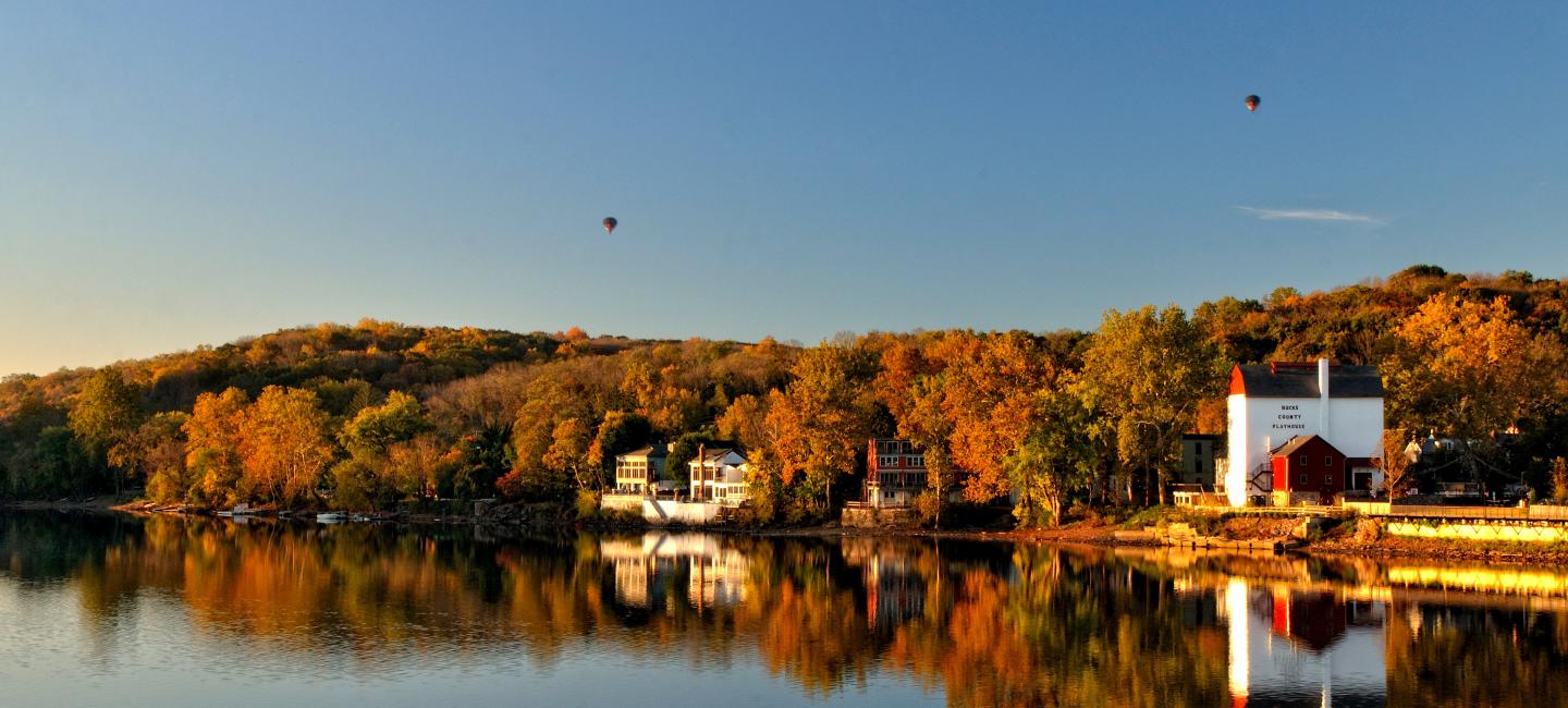 Bucks County, Pennsylvania, Top 10 Ways to View Fall Foliage - 1440 x 650 jpeg 135kB