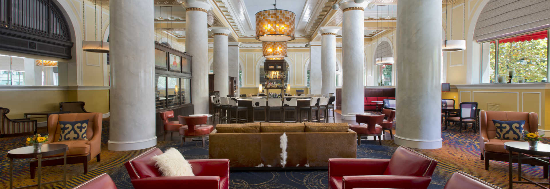 Pet Friendly Hotels In Houston Photos Maps Reviews Hotel Icon Lobby