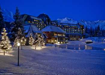 Alyeska Resort in winter