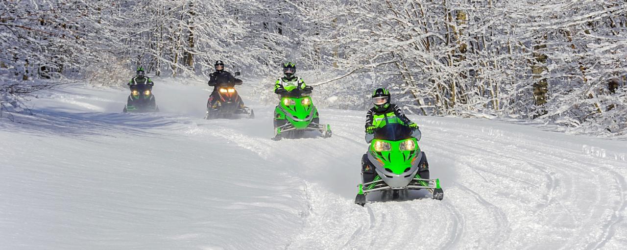 Snowmobiling in New York Trails, Events and Races