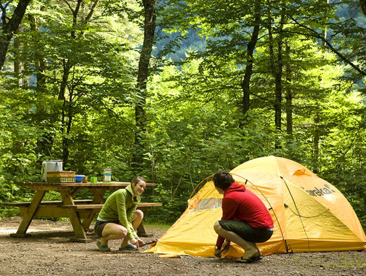 Camping Parc national de la Jacques-Cartier Les Alluvions ...