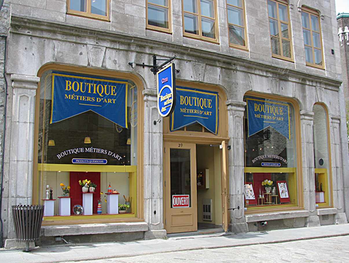 Boutiques métiers d'art du Québec Made in Québec Quebec City and Area
