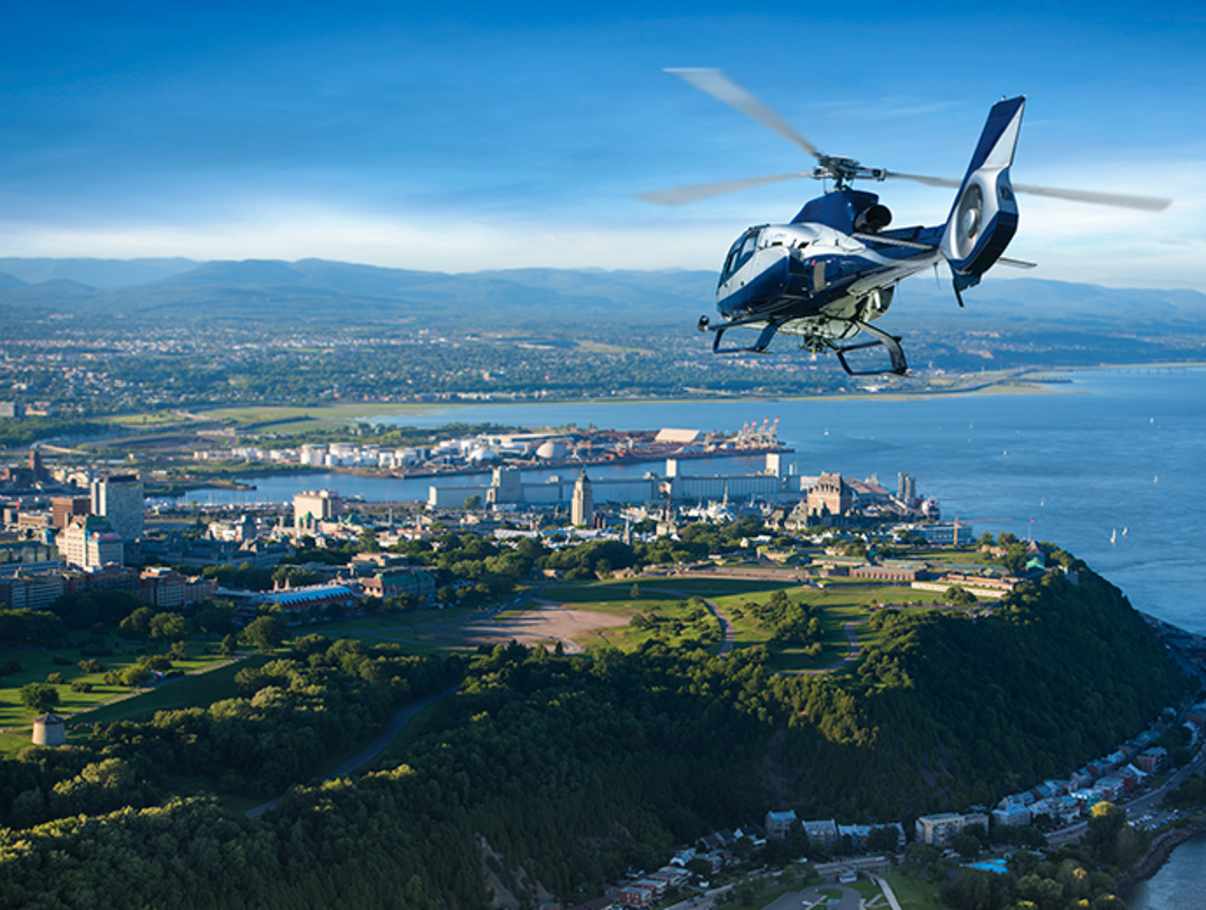 quebec city helicopter tours