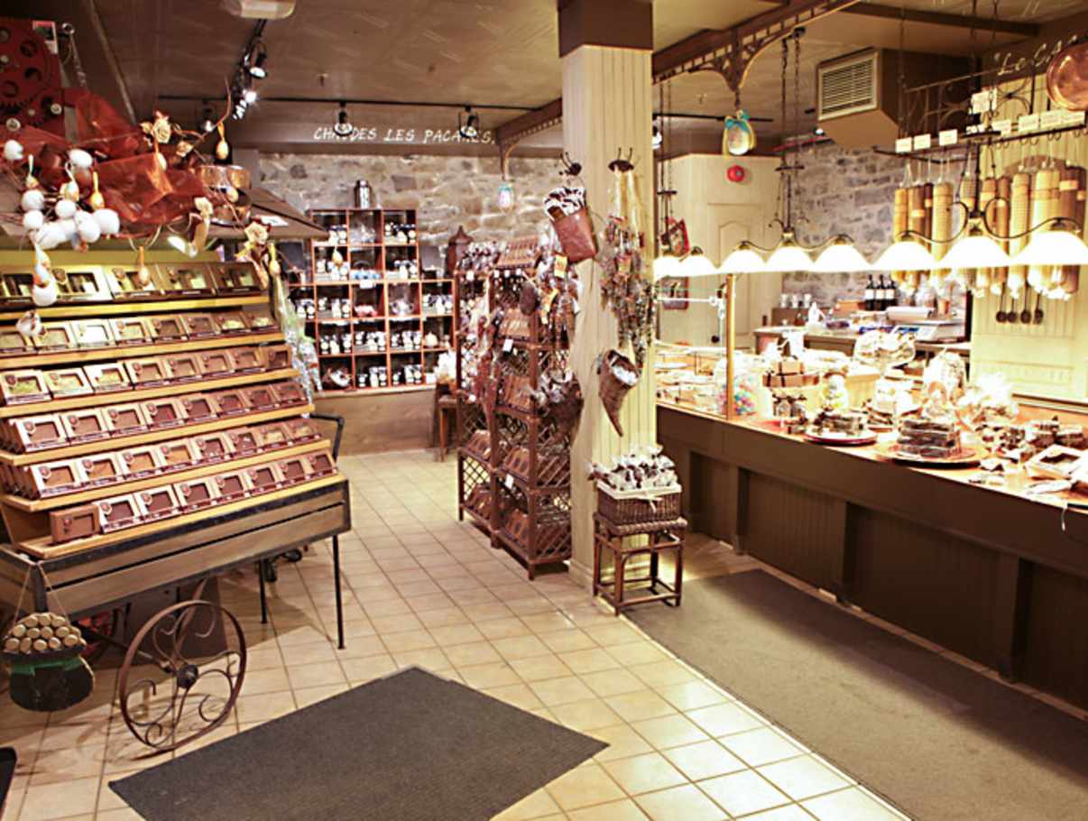 La Fudgerie La boutique Quartier Petit Champlain Chocolate Stores Quebec City and Area
