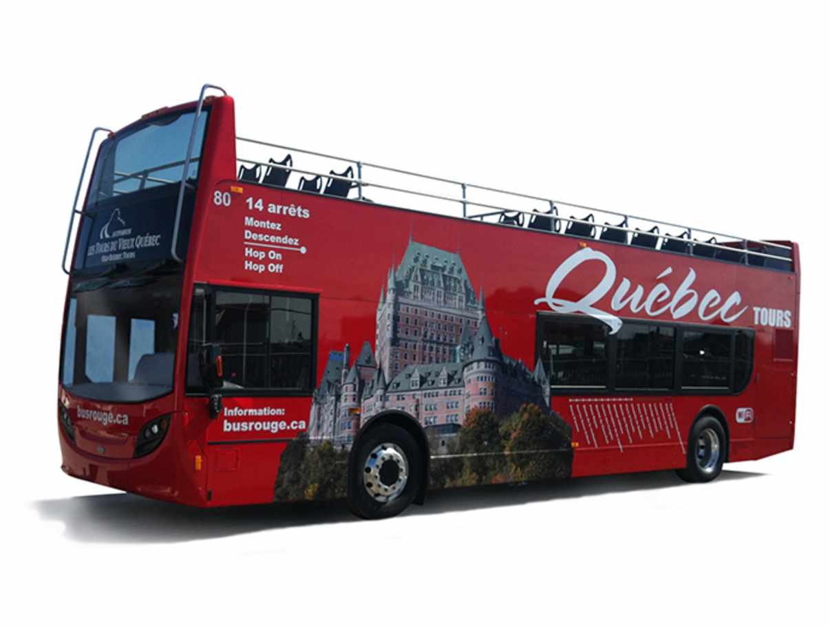 old quebec city tour bus