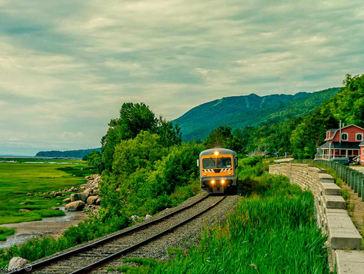 train trip quebec