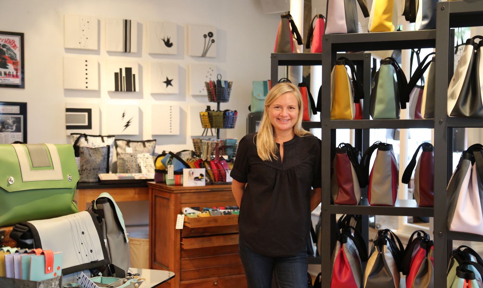 holly aiken designer owner of holly aiken stitch bags in