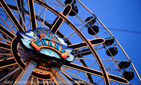 Ferris Wheel At The Wharf Orange Beach Al Ferris Wheel At The Wharf