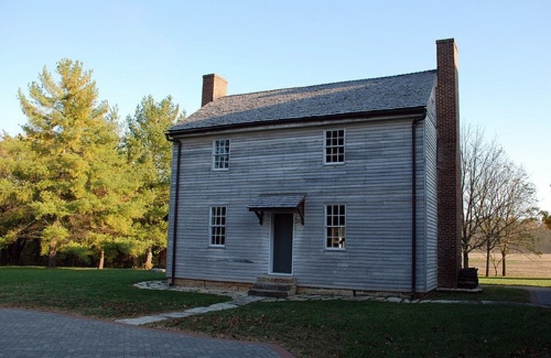 Bishop Flaget Log House & St. Thomas Church