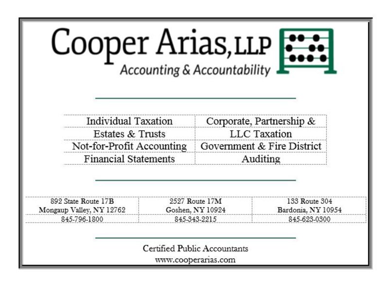 Cooper Arias, LLP Cooper Arias, LLP