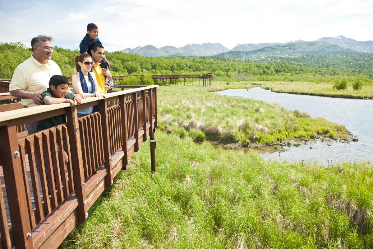 Potter Marsh Visit Anchorage