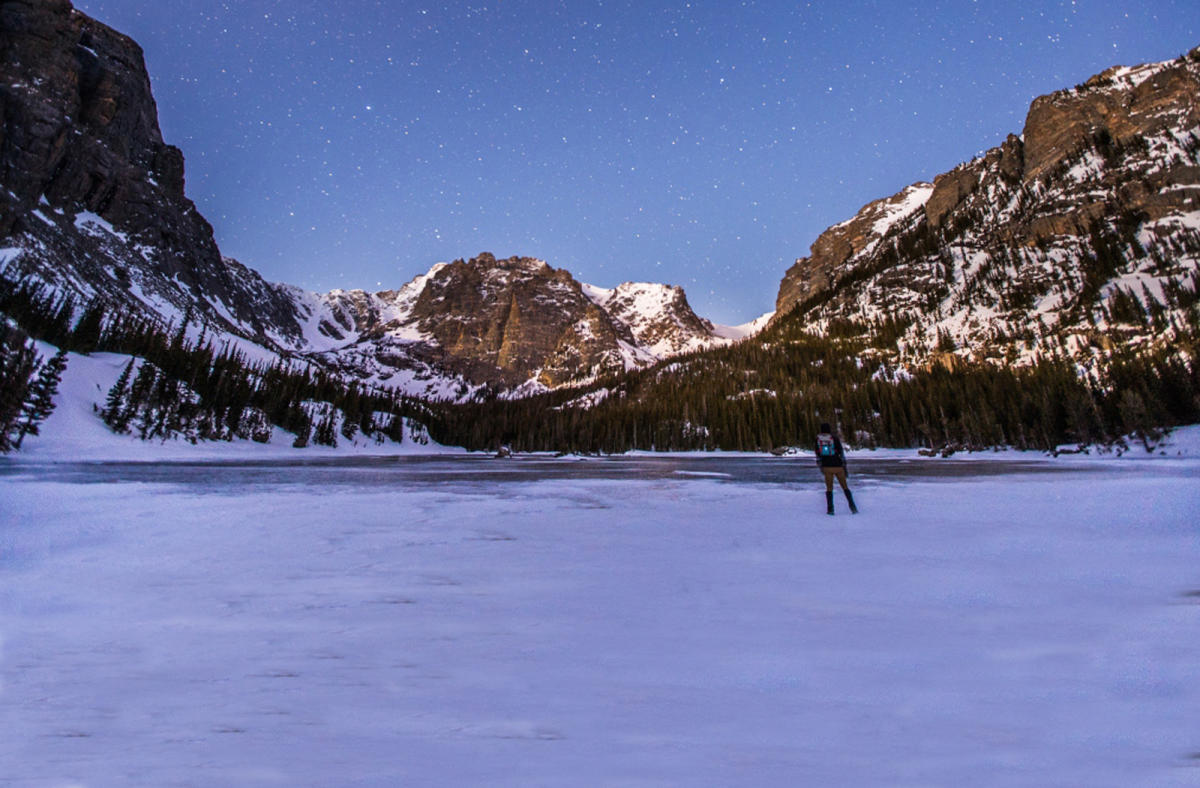 New Girl In Estes First Colorado Winter
