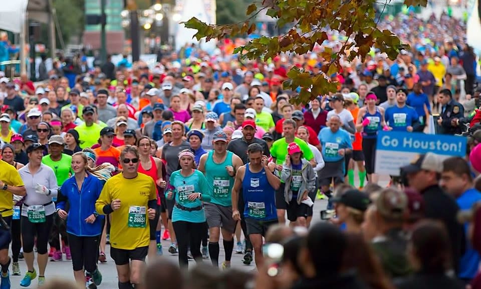 Chevron Houston Marathon A Spectator Sport