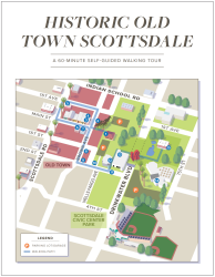 Maps Guides Historic Scottsdale Walking Tour Map