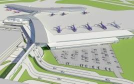 Hobby Airport Rendering Hobby Airport Rendering