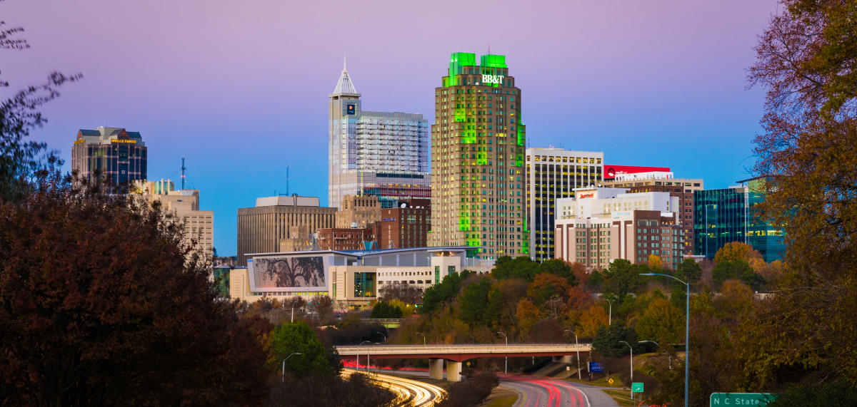Raleigh N C Maps Downtown Raleigh Map