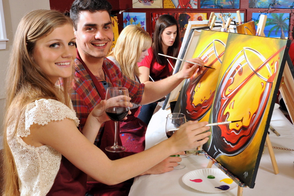 With A Twist Painting With A Twist