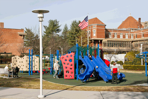 playgrounds and splash pads welcome youngsters