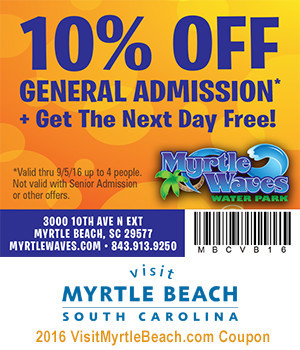 Myrtle Waves Coupon 12222
