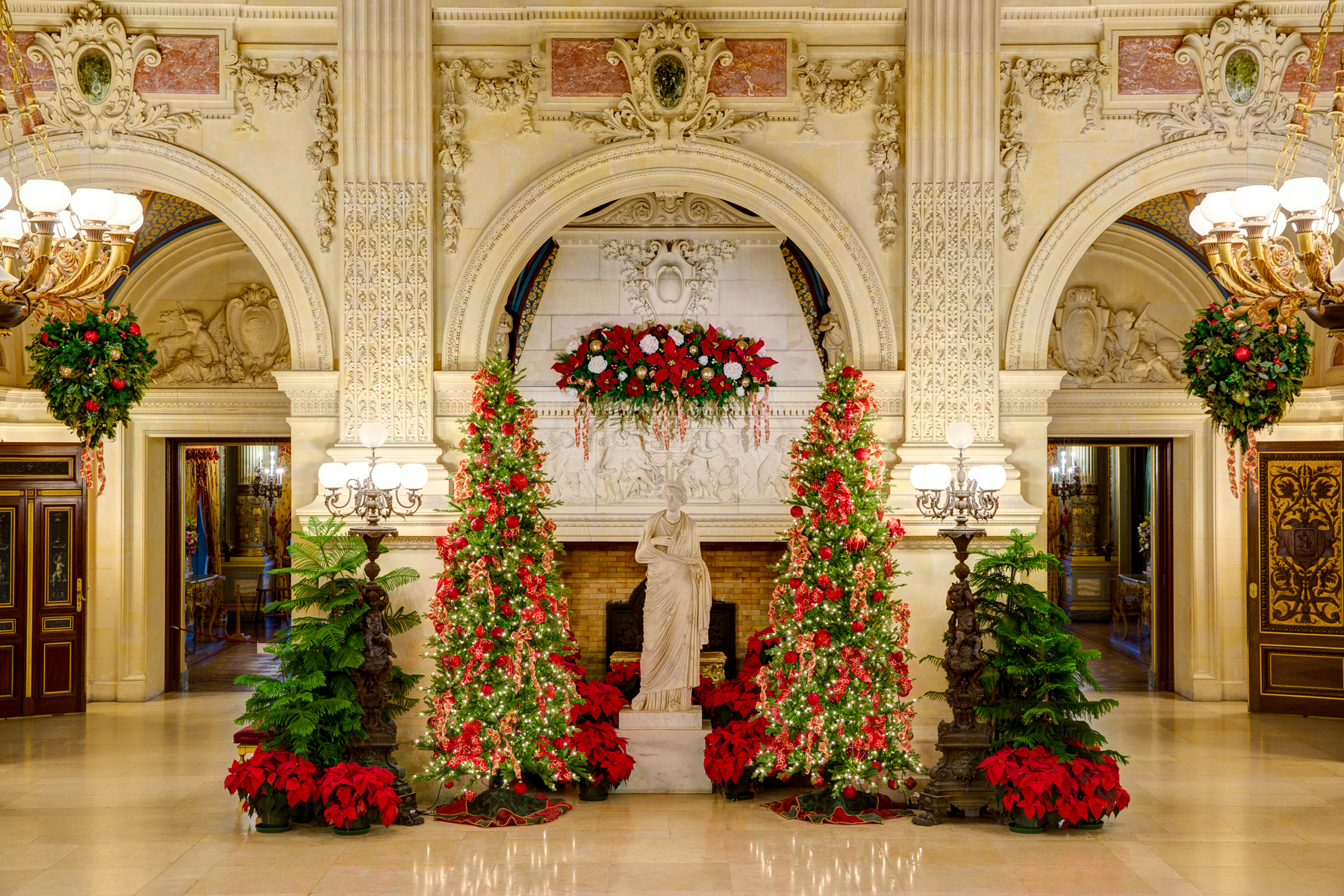 christmas at the newport mansions salem ma christmas house tour 2019