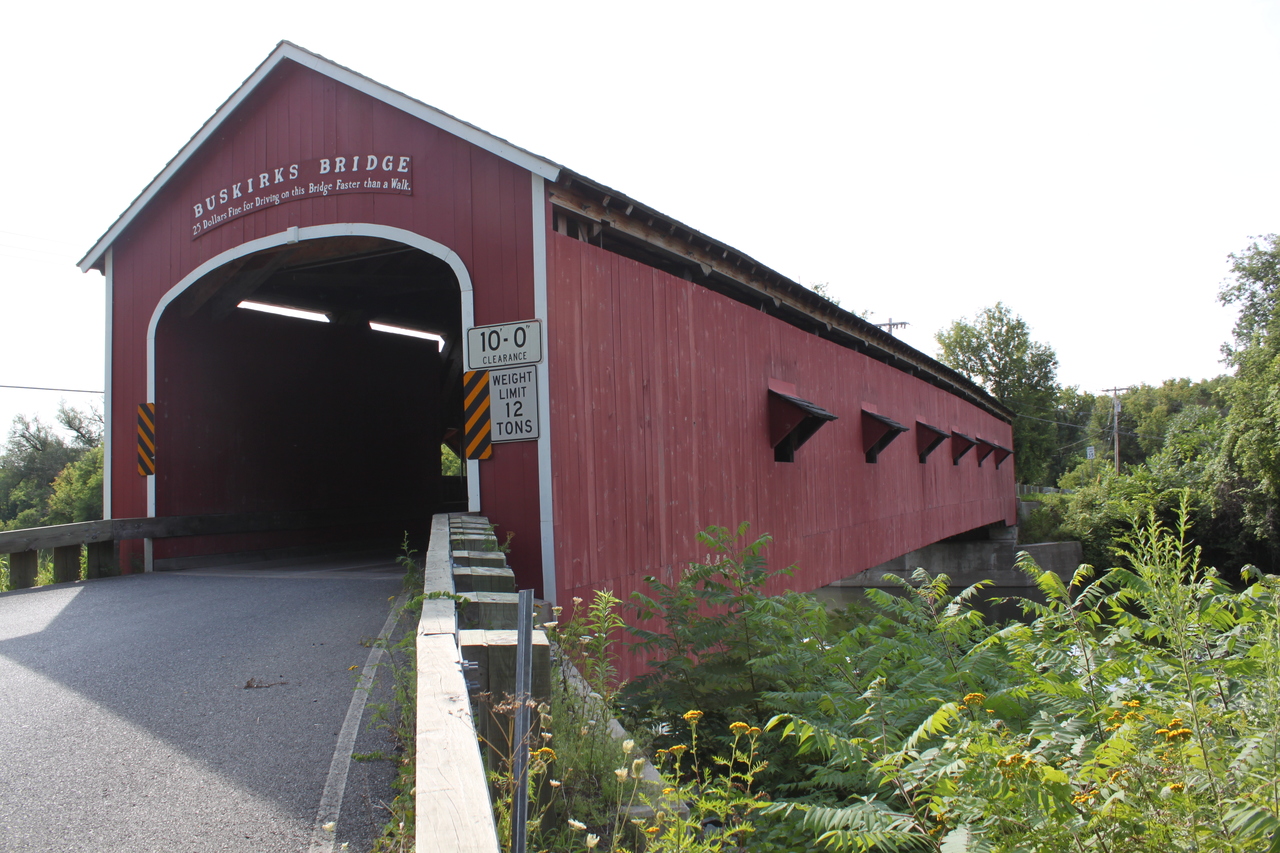 Buskirk Covered Bridge Cambridge, NY 12816 New York Path Through