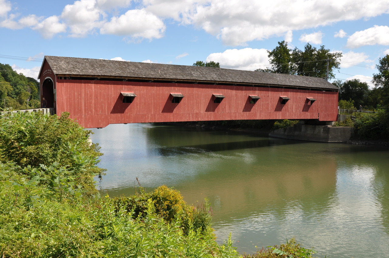 Buskirk Covered Bridge Cambridge, NY 12816 New York Path Through