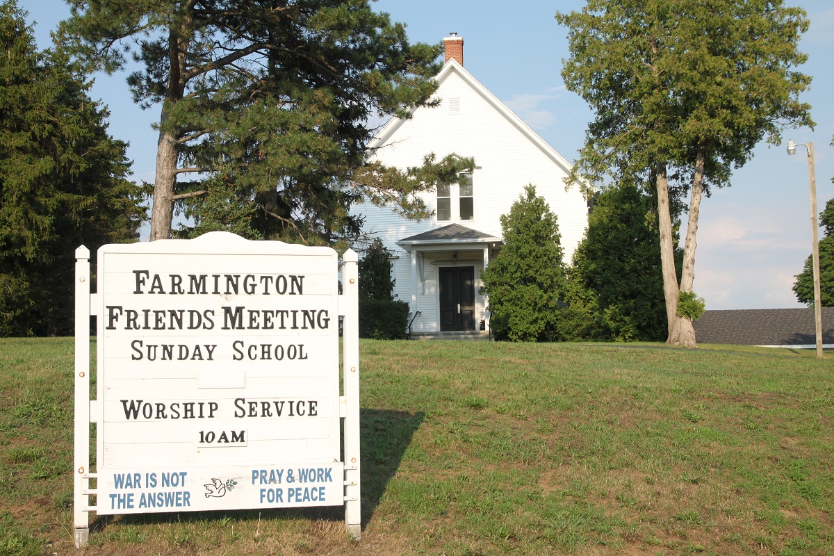 1816 Farmington Quaker Meeting House Farmington, NY 14425 New York