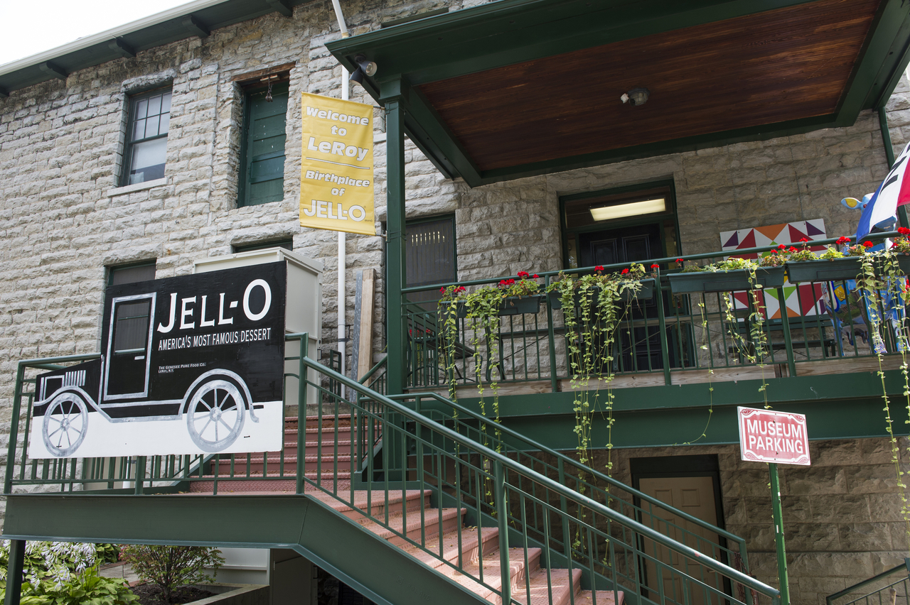 JellO Gallery and Historic LeRoy House Le Roy, NY 14482 New York Path Through History