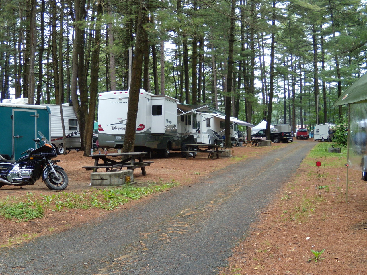 Lake george battleground campground