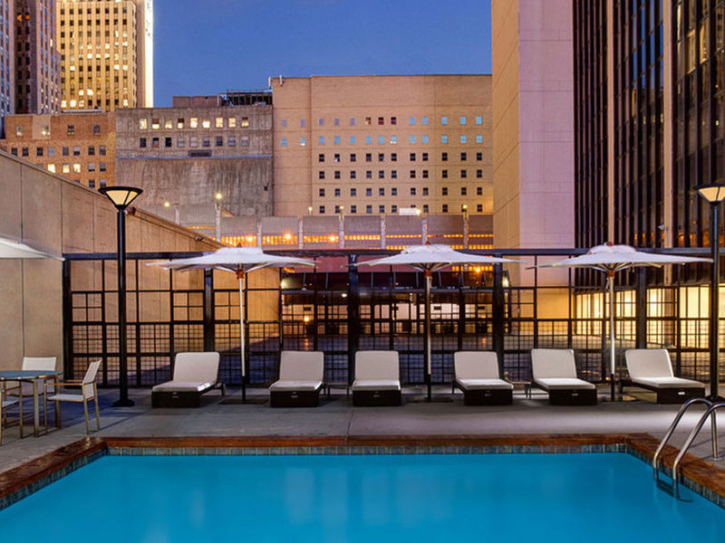 Sheraton Hotel Oklahoma City Downtown Pool Deck