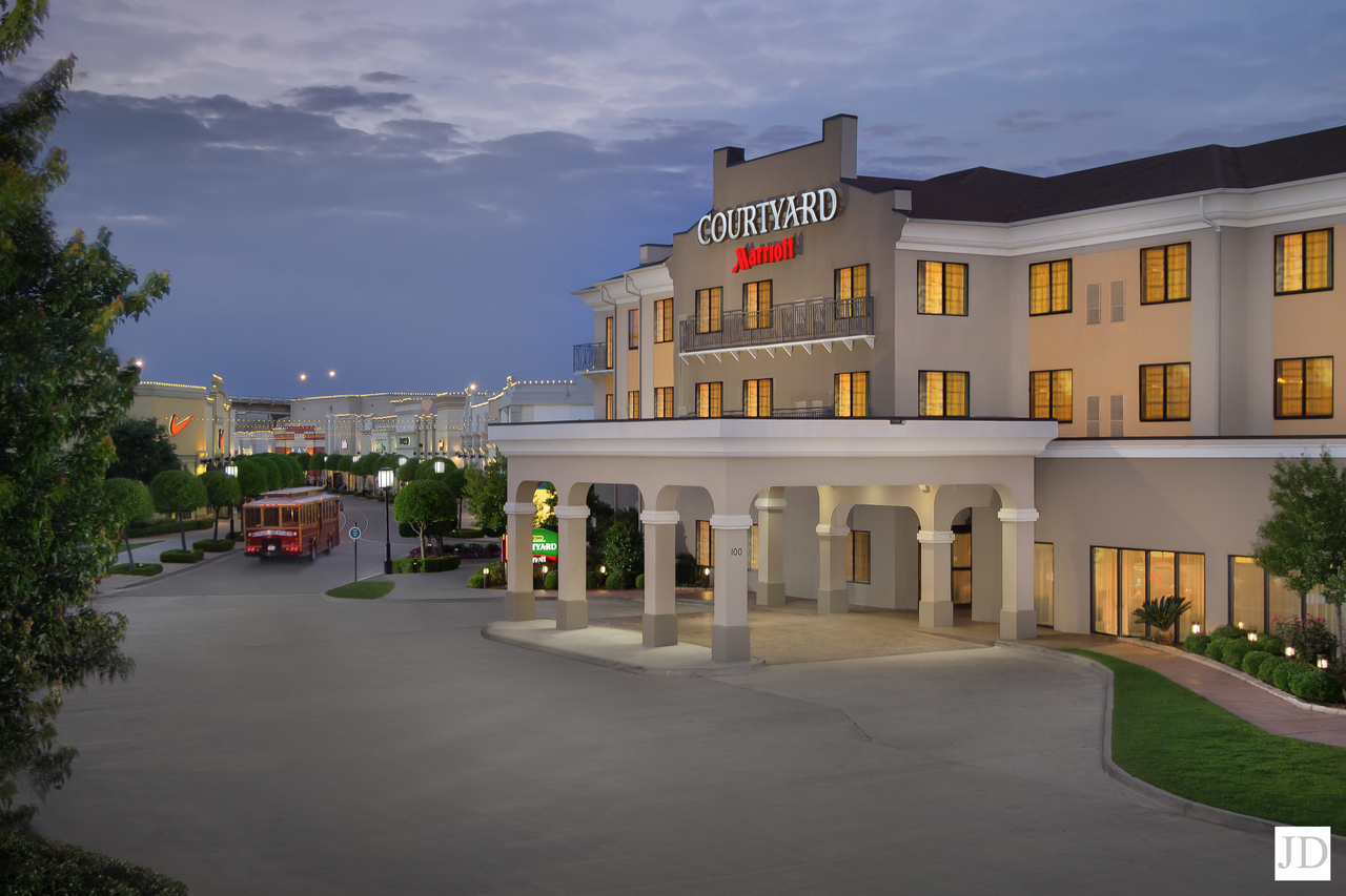 Courtyard Shreveport Bossier City Louisiana Boardwalk