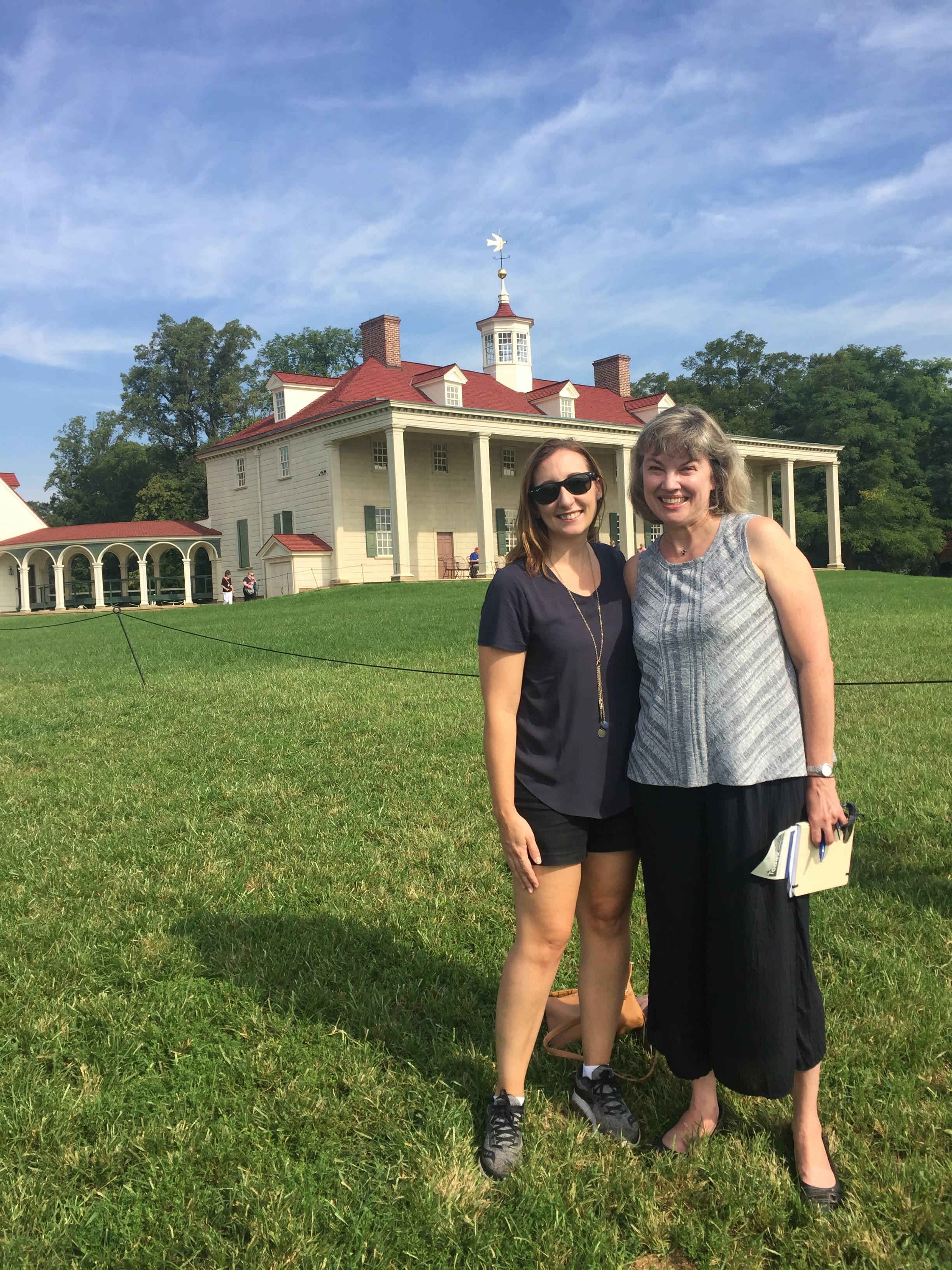 Beth Pollock at Mount Vernon