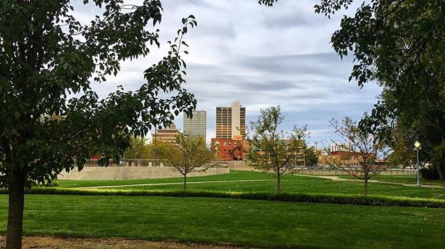 Tom Boyer's Downtown Fort Wayne Fall Photo