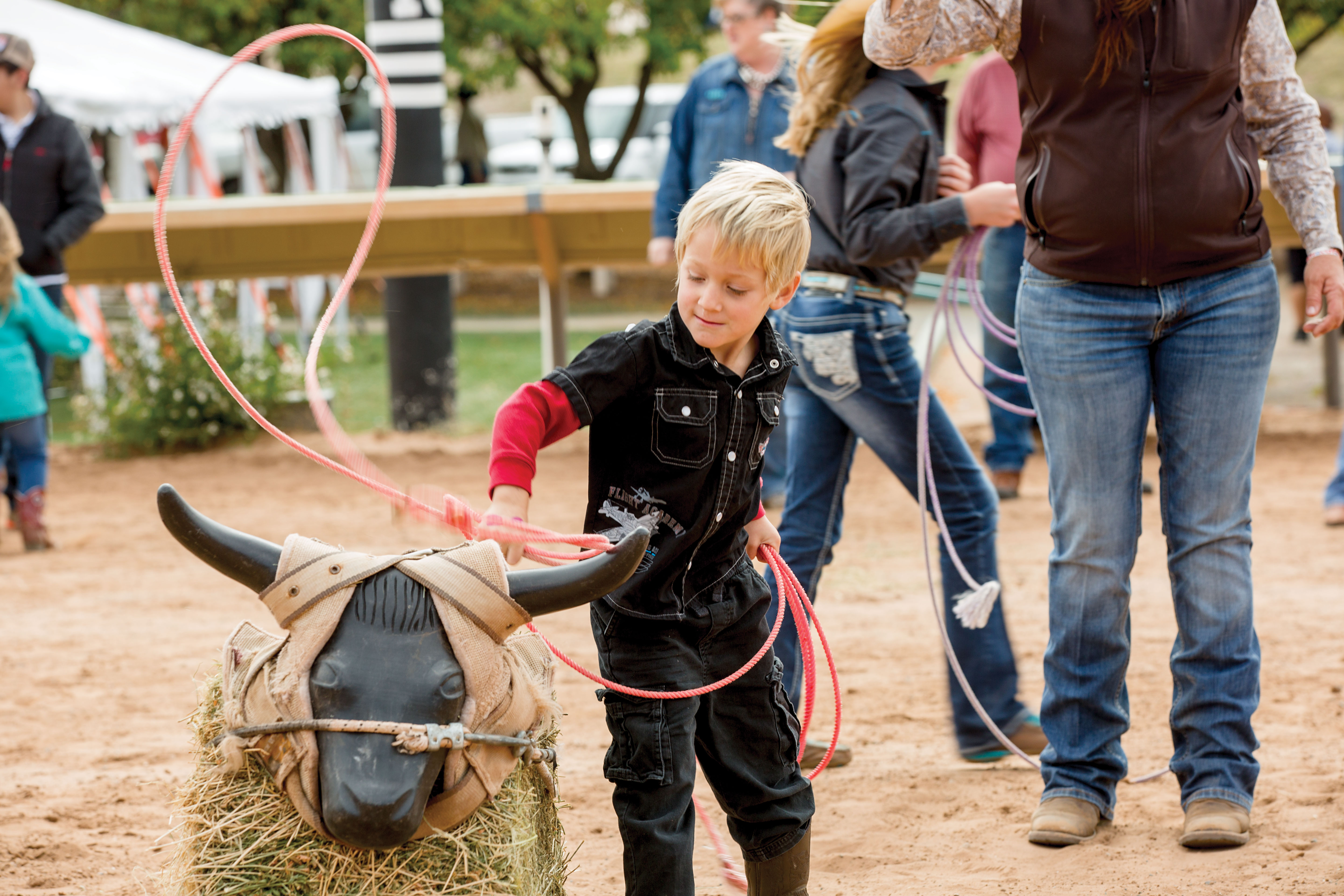 Kid's Rodeo at the Lincoln County Cowboy Symposium