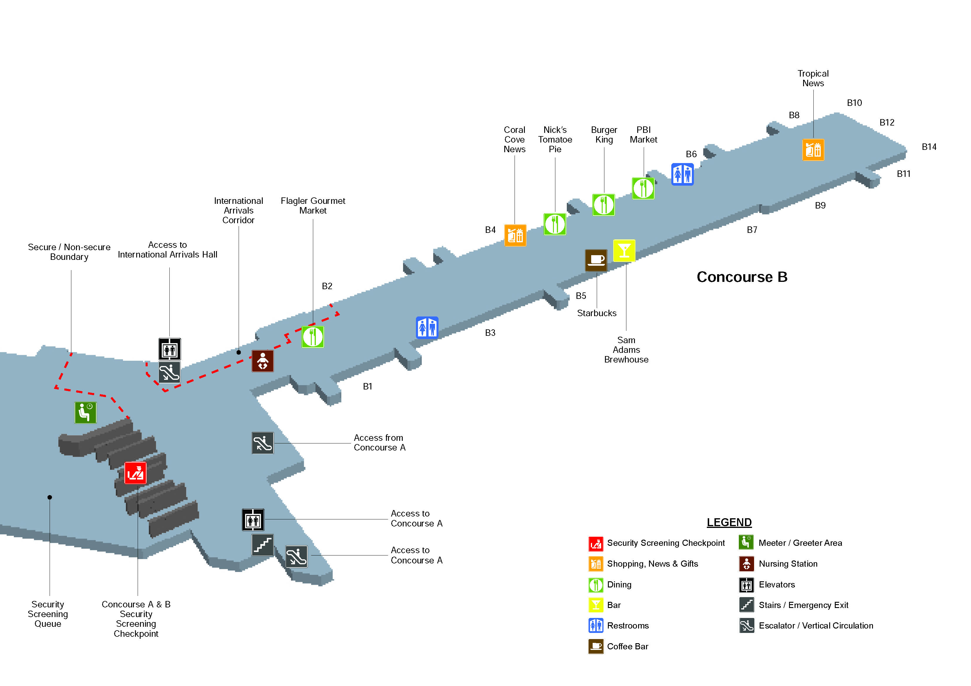 concourse a