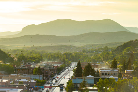 Scenic Downtown Steamboat Springs